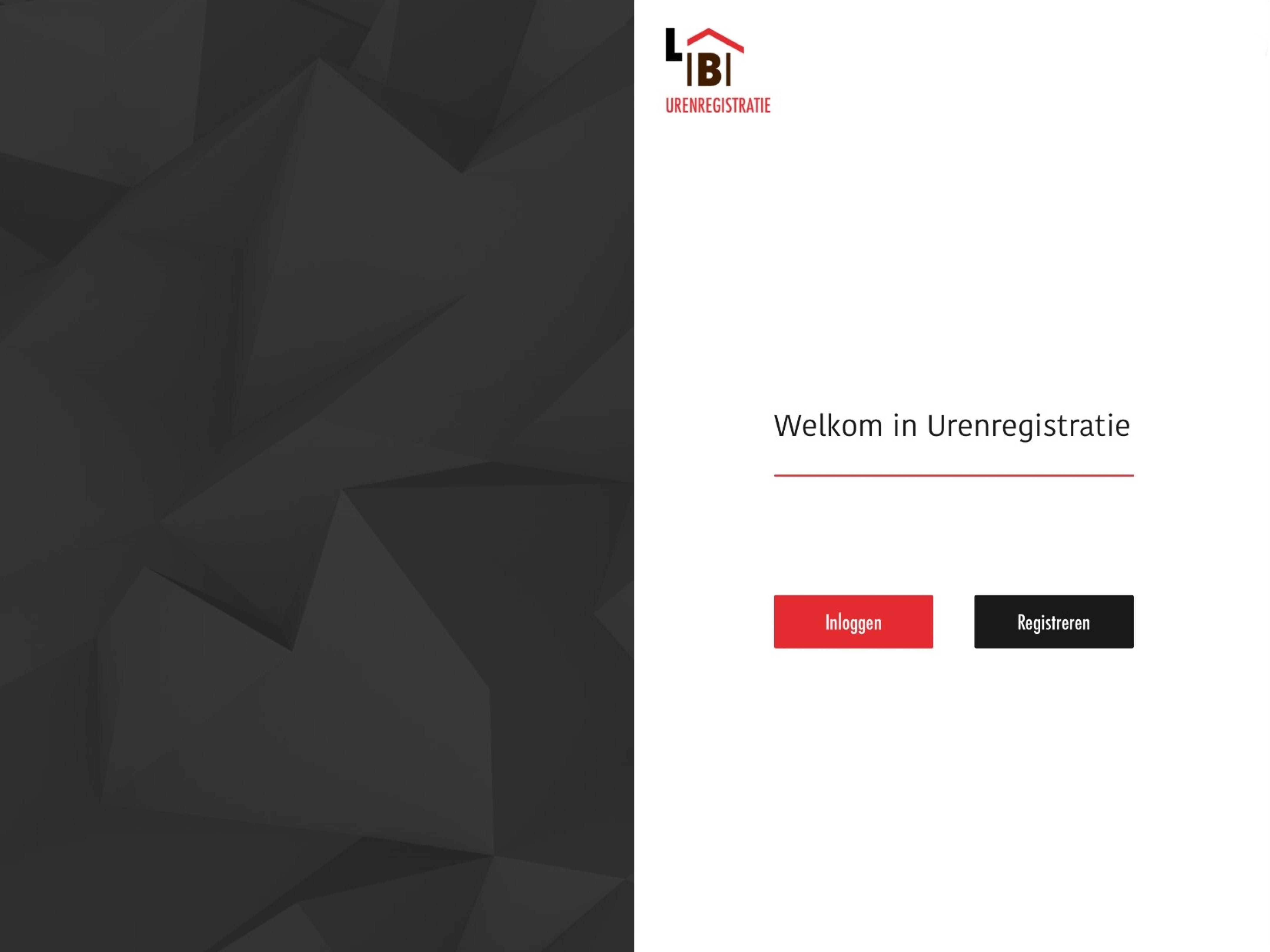 Opstartscherm